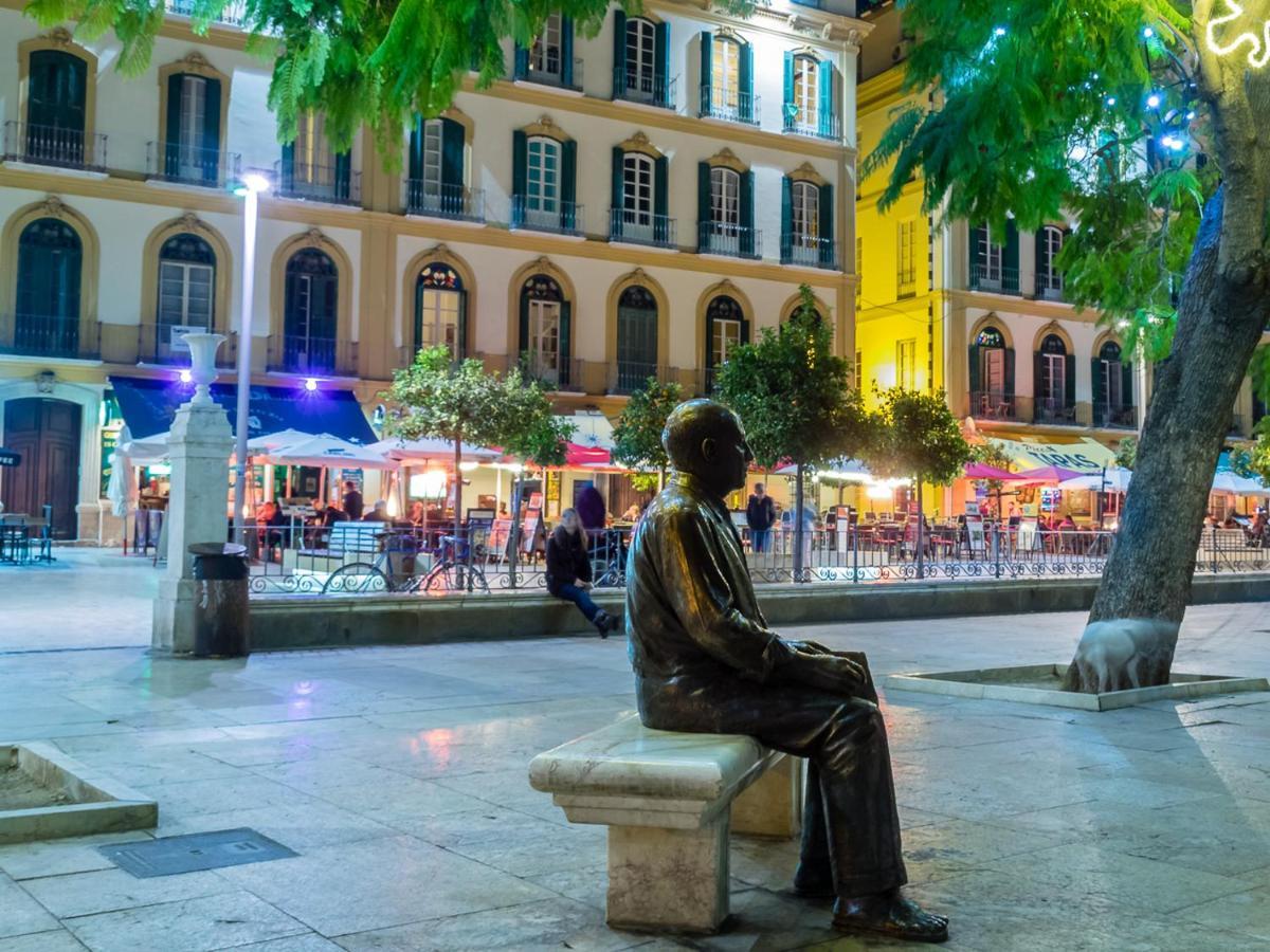 Atico En El Centro Historico Con Terraza Apartment มาลากา ภายนอก รูปภาพ