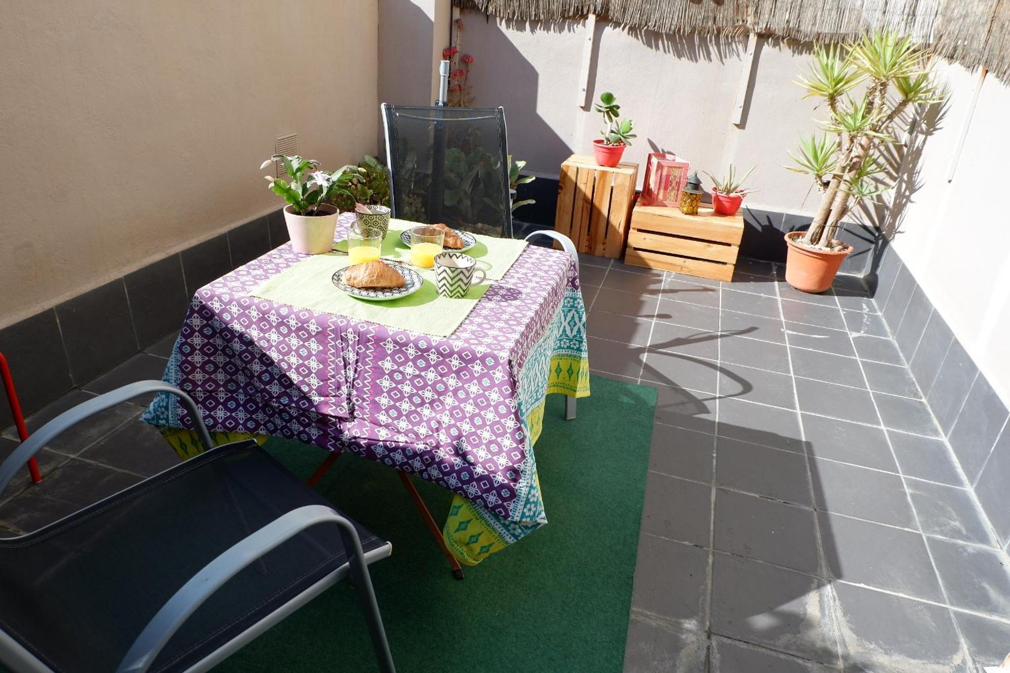 Atico En El Centro Historico Con Terraza Apartment มาลากา ภายนอก รูปภาพ